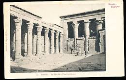 EGYPTE EDFOU / Le Temple, Cour Intérieure / - Edfu