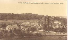 SAINT-SULPICE-de-FAVIERES - L'Eglise (XIIIè Siècle) Et Le Village - Saint Sulpice De Favieres