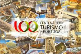 Portugal Carte Entier Postal Centenaire Tourisme 2011 Tram Pont Postal Stationary Tourism Centennial Tramway Bridge - Tram