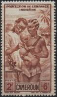 CAMEROUN Poste Aérienne 20 * MLH Protection De L´enfance Indigène - Posta Aerea