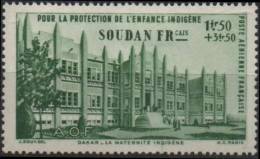 SOUDAN Poste Aérienne 6 * MLH Protection De L´enfance Indigène - Nuevos