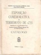 Catálogo - Exposição Comemorativa Do Terramoto De 1755, Lisboa, 1934 (exemplar Por Abrir) - Libri Vecchi E Da Collezione