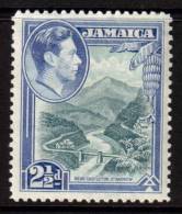 Jamaica Scott 120 - SG125, 1938 George VI 2.1/2d MH* - Jamaica (...-1961)