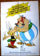 RARE AFFICHE PUBLICITAIRE  ASTERIX - ECHANGES FRANCO-ALLEMANDS 1996 UDERZO - Plakate & Offsets