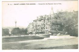 "Bruxelles - Saint-Josse-Ten-Noode - Perspective Des Squares Vers La Ville" - St-Josse-ten-Noode - St-Joost-ten-Node