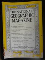 National Geographic Magazine  January  1957 - Scienze