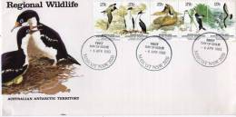 AUSTRALIA Australie AAT 1983 Wildlife Albatros Pingouin Elephant De Mer  Yv 55/59  FDC - Otros & Sin Clasificación