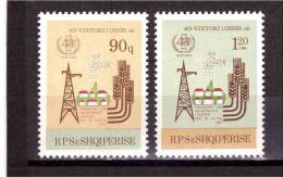 1988 World Health Organisation Michel Catalogue N°  2356/57 Cpl Set Of 2  Perfect MNH ** - OMS