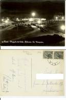 Trani (Barletta, Bari): Piazzale Del Lido - Colonna - La "Lampara". Cartolina B/n Viaggiata 1957 (auto D'epoca) - Trani