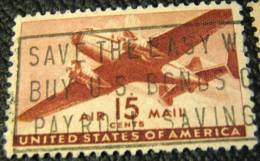 United States 1941 Airmail 15c - Used - Used Stamps