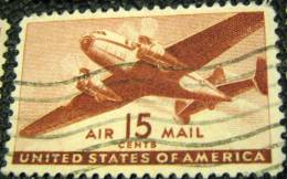 United States 1941 Airmail 15c - Used - Used Stamps