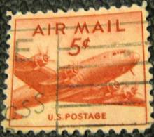 United States 1947 Airmail 5c - Used - Used Stamps