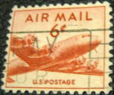 United States 1947 Airmail 6c - Used - Usados