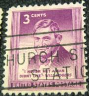 United States 1948 Honouring Will Rogers 3c - Used - Used Stamps