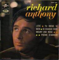 45T RICHARD ANTHONY  ** L ETE - Autres - Musique Française