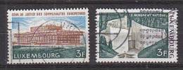 Q4011 - LUXEMBOURG Yv N°800/01 - Used Stamps