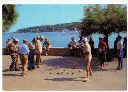 CPM     PARTIE DE PETANQUE     COTE D AZUR         JOUEURS DE BOULES - Pétanque