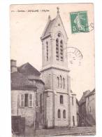 CPA    19        JUILLAC        1911             L EGLISE - Juillac