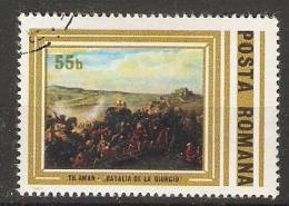 Romania 1981  Paintings: Battle Of Giurgiu  (o)  Theodor Aman - Oblitérés