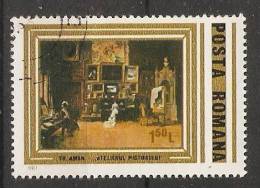 Romania 1981  Paintings: The Painter`s Studio  (o)  Theodor Aman - Used Stamps