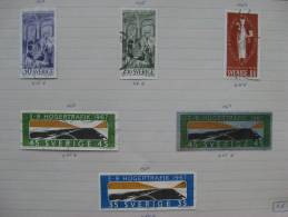 Timbres Suede : HOGERTRAFIK Et National Museum 1964 - 1967 - Oblitérés