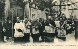 CPA 52 CHAUMONT FETES DU GRAND PARDON LA PROCESSION LES CARDINAUX - Chaumont