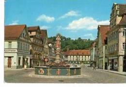 707 Schwäbisch Gmünd Johannis-Apotheke Marktplatz 13.6.1977 - Schwaebisch Gmünd