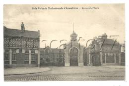 Armentières (59) : L'entrée De L'Ecole Nationale Professionnelle En 1924. - Armentieres