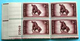 USA 1948 ROUGH RIDERS   BLOCK MNH** - Unused Stamps