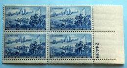 USA 1951 LANDING DETROIT    BLOCK MNH** - Other & Unclassified