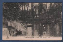 95 VAL D´OISE - CP SAINT GRATIEN - COIN DU LAC AU PONT DE LA MUSE - L'ABEILLE ASNIERES N°9 - CIRCULEE EN 1910 - Saint Gratien