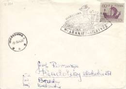 POLAND  1964  EUROPEAN JUNIOR CHAMPIONSHIP COVER WITH POSTMARK - Pattinaggio Artistico