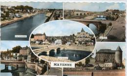 CPSM 53 MAYENNE MULTI VUES 1964 - Mayenne