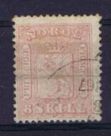 Norway: 1856 Mi Nr 9  Used - Oblitérés