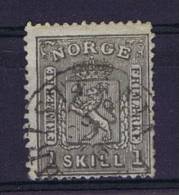 Norway: 1867 Mi Nr 11  Used - Gebruikt