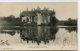 CPA 53 CHÂTEAU DE MEZANGER PRES EVRON 1903 - Evron