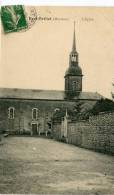 CPA 53 PORT BRILLET L EGLISE 1917 - Autres & Non Classés