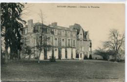 CPA 53 SAULGES CHÂTEAU DE THEVALLES - Autres & Non Classés