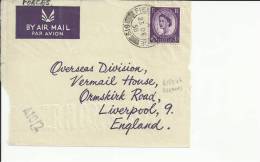 INGLATERRA FRONTAL CON MAT FIELD POST OFFICE 619 - Lettres & Documents
