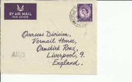 INGLATERRA FRONTAL CON MAT FIELD POST OFFICE 463 - Lettres & Documents