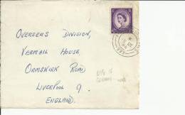 INGLATERRA FRONTAL CON MAT FIELD POST OFFICE 993 - Briefe U. Dokumente