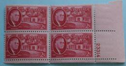 USA 1945 ROOSEVELT 2 C BLOCK MNH** - Other & Unclassified