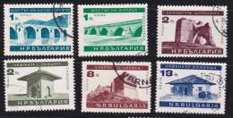 Bulgarie 1966 N°Y.T. :  1407 à 1412 Obl. - Usados