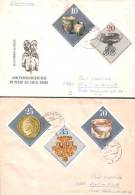 DDR / GDR - Mi-Nr 2182/2186 Umschlag Echt Gelaufen / Cover Used (b266)- - Covers & Documents