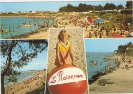 44   La Plaine  Sur Mer   *CPSM Multivues * - La-Plaine-sur-Mer