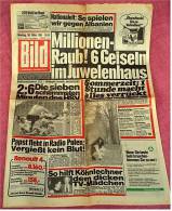 BILD-Zeitung Vom 30.3. 1981 Mit : Millionenraub! 6 Geiseln Im Juwelenhaus  -  Papst Fleht Im Radio Polen - Andere & Zonder Classificatie