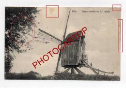 MOULIN A VENT-WINDMUEHLE-SILLY-CARTE Imprimee-Guerre-14-18-1W K-BELGIEN-BELGIQUE-Feldpo St- - Silly