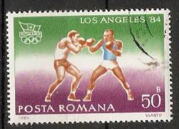 Romania 1984  Olympic Games, Los Angeles  (o) - Gebraucht