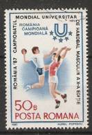 Romania 1987  Mens Handball Championships  (o) - Used Stamps