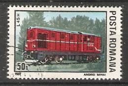Romania 1987  Locomotives  (o) - Gebraucht